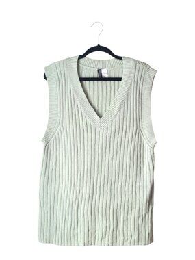 H&M Knit V-neck Sweater Vest